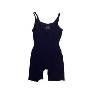 Maidenform Sleek Smoothers Shapewear Bodysuit Black XL Full Body Slimming